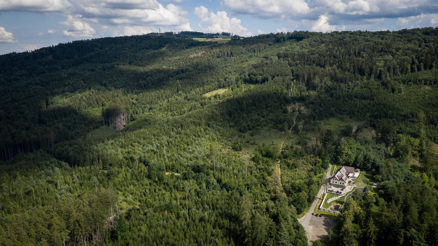 Penzion Na Kraji Lesa Valasske Mezirici Exterior photo